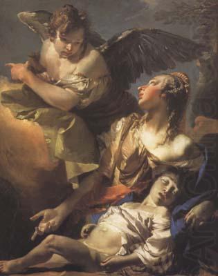 Hagar and Ismael in the Widerness (mk08), Giovanni Battista Tiepolo